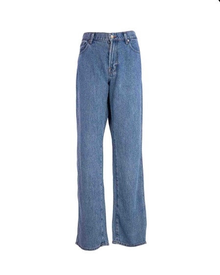 Shop SEVEN  Jeans: Seven jeans Straight a vita alta Tess Valentine.
Vita Alta.
Straight.
Tessuto Rigido.
Composizione: Lyocell 100%.
Fabbricato in Turchia.. TESS VALENTINE JSSTC860VL-LIGHT BLUE
